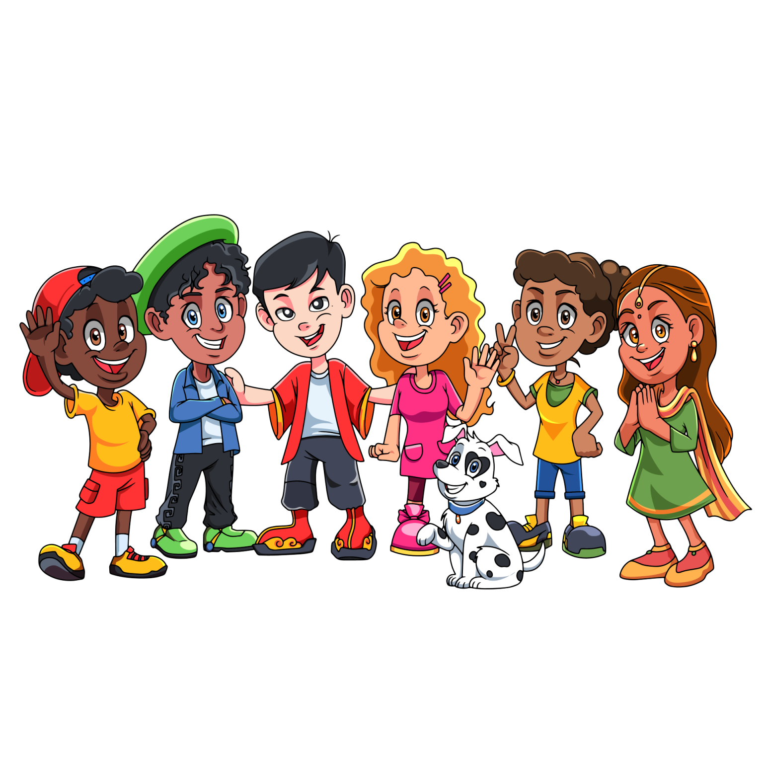 Kids around the world